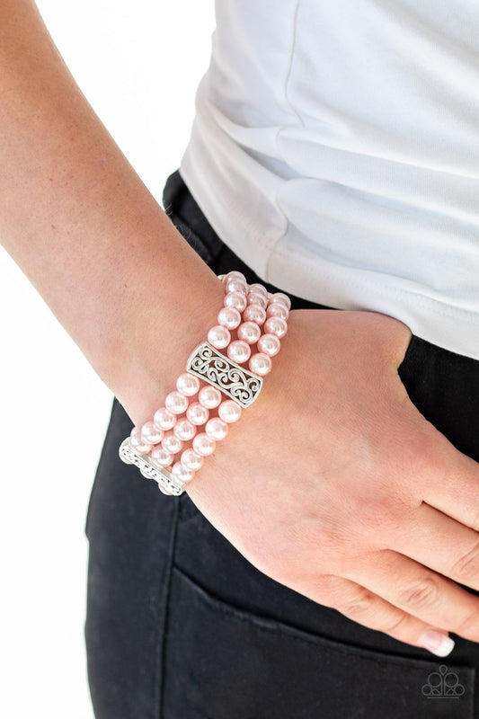 Ritzy Ritz-pink-Paparazzi bracelet