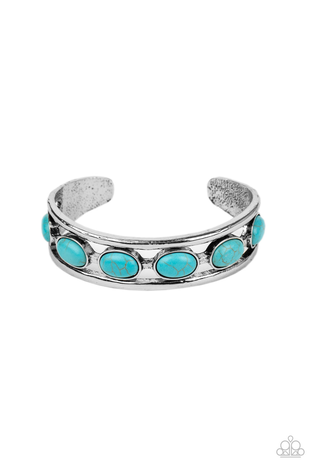 River Rock Canyons - blue - Paparazzi bracelet
