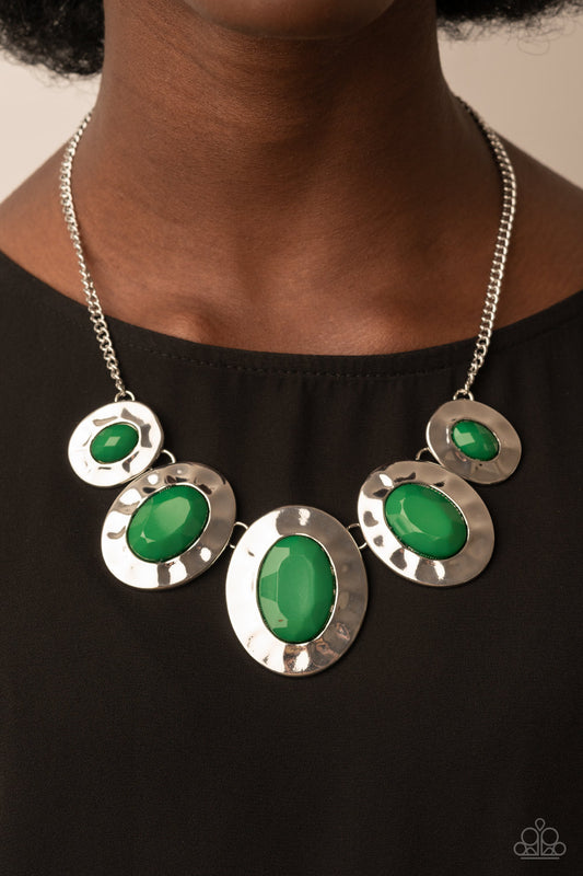 Rivera Rendezvous - green - Paparazzi necklace