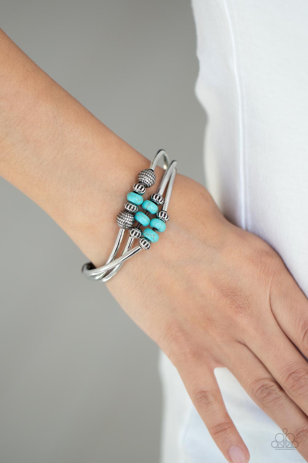 Road Trip Rebel - blue - Paparazzi bracelet