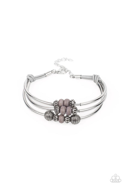 Road Trip Rebel - silver - Paparazzi bracelet