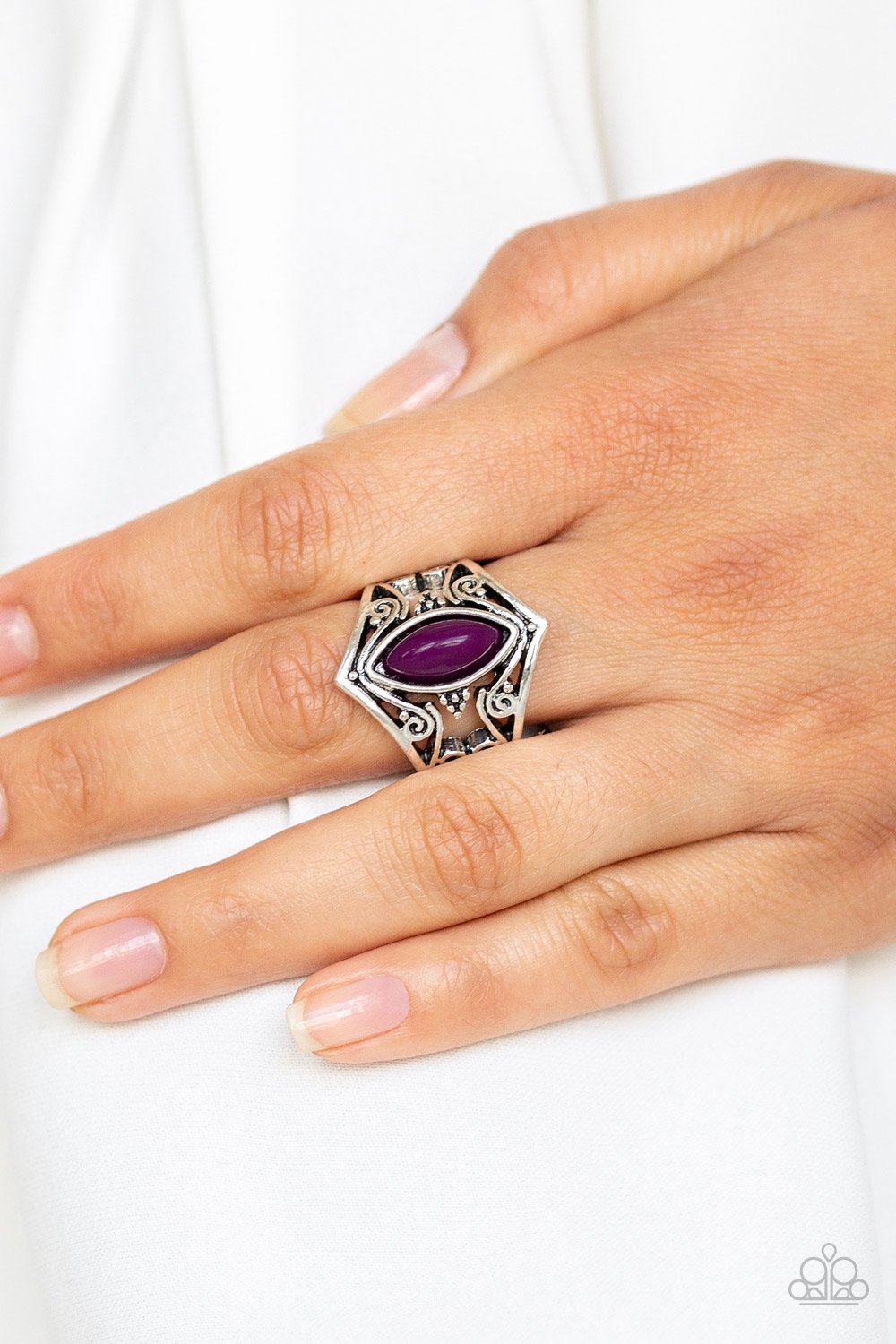 Roamin Rogue - purple - Paparazzi ring