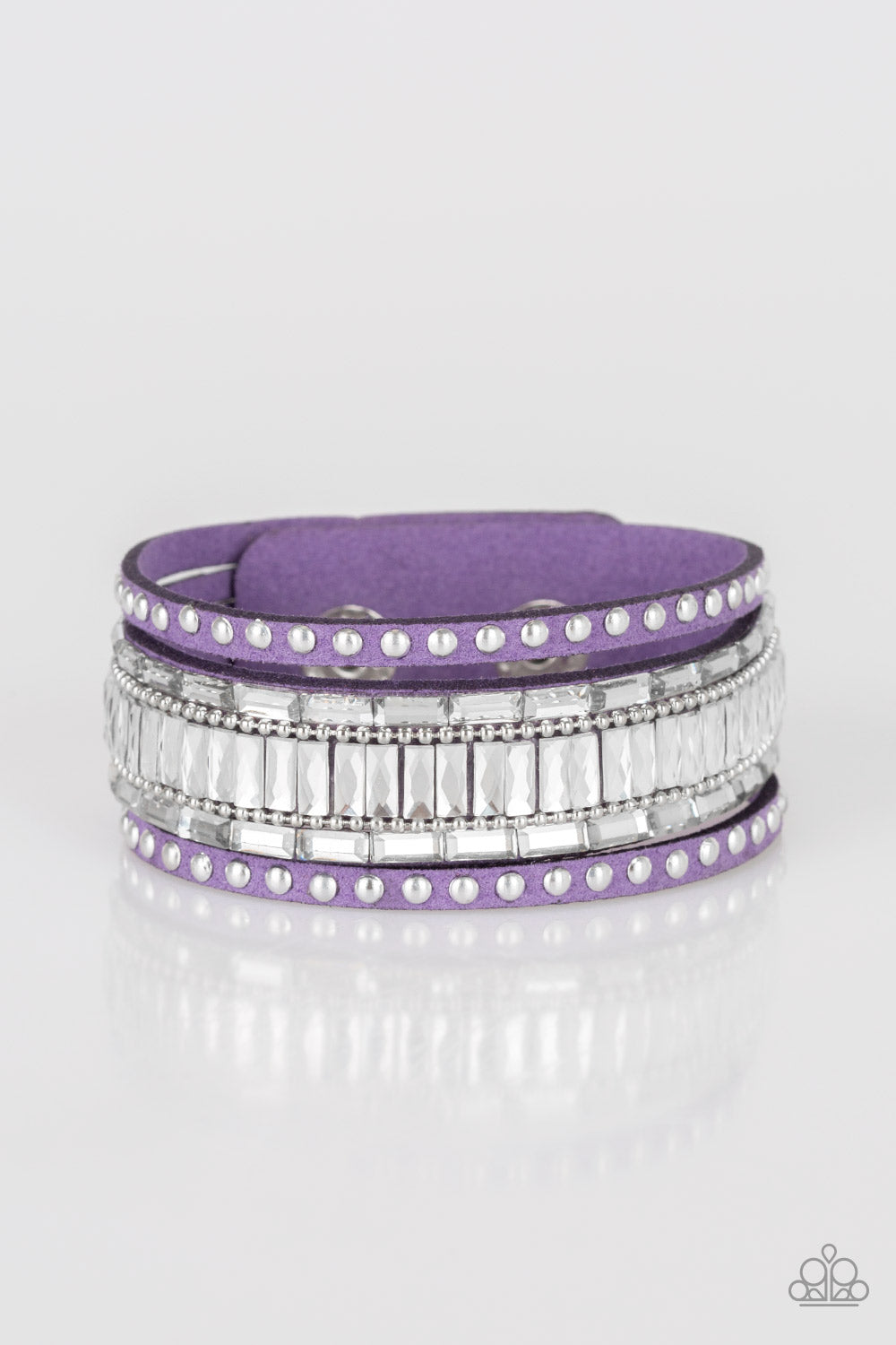 Rock Star Rocker - purple - Paparazzi bracelet