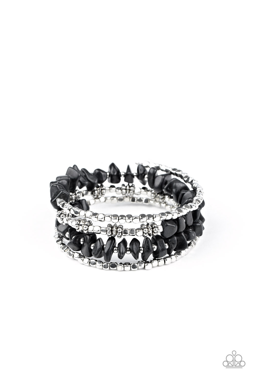 Rockin' Renegade - black - Paparazzi bracelet