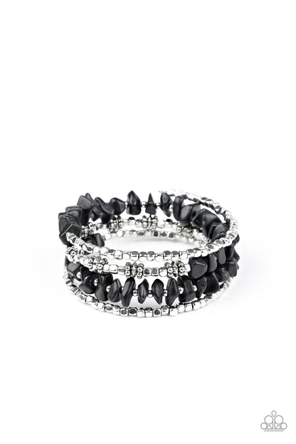 Rockin' Renegade - black - Paparazzi bracelet