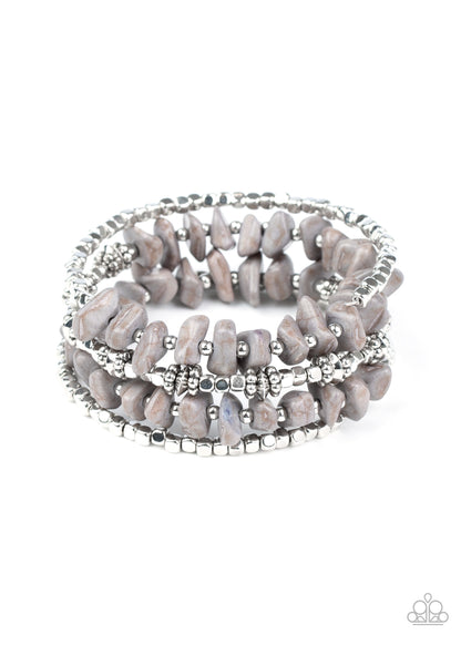 Rockin' Renegade - silver - Paparazzi bracelet