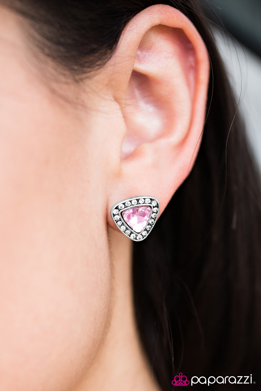 Rocking The Best - Pink Post - Paparazzi earrings