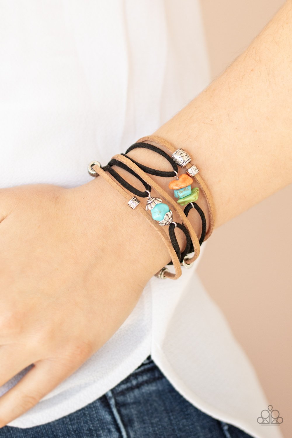 Rocky Mountain Rebel-multi-Paparazzi bracelet