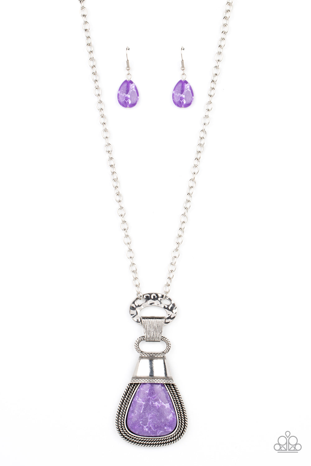 Rodeo Royale - purple - Paparazzi necklace