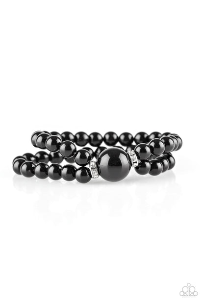 Romantic Redux - black - Paparazzi bracelet