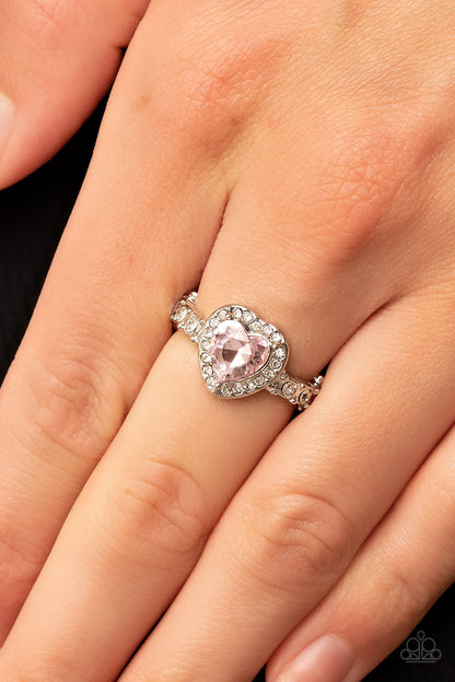 Romantic Reputation - pink - Paparazzi ring