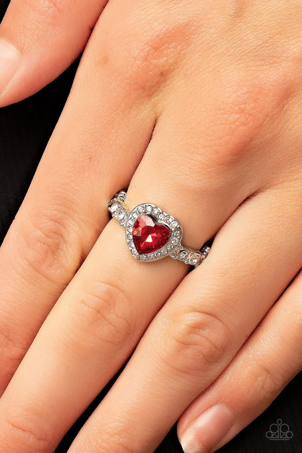 Romantic Reputation - red - Paparazzi ring