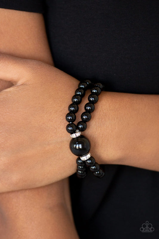 Romance Redux - black - Paparazzi bracelet