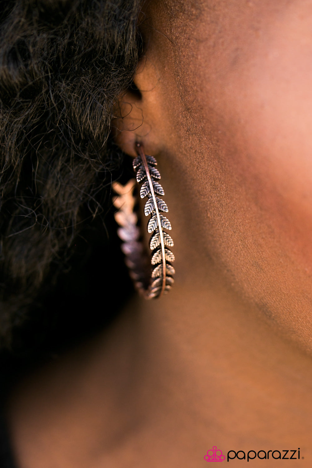 Rome Roaming - Copper - Paparazzi earrings
