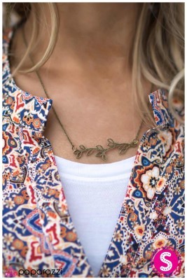 Root and Branch - Brass Paparazzi necklace