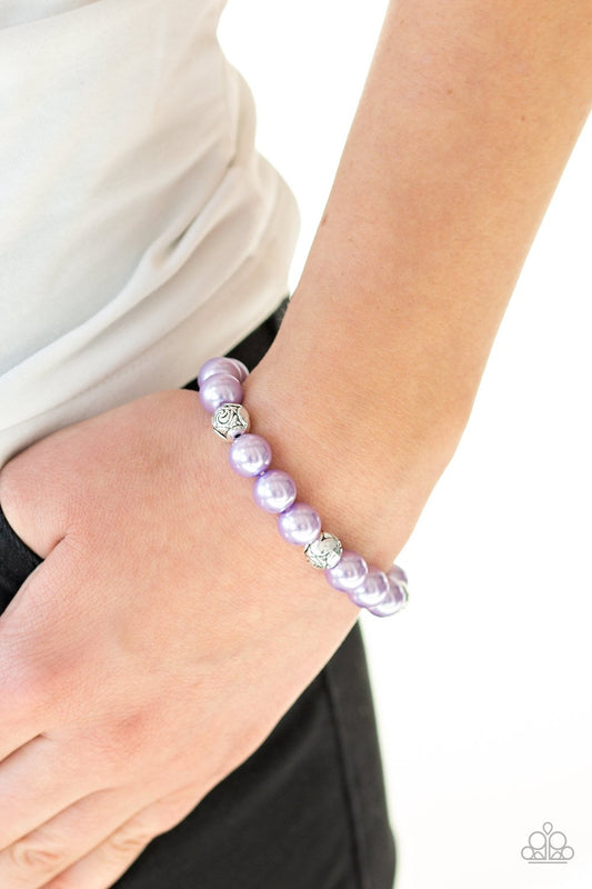 Rosy Radiance-purple-Paparazzi bracelet