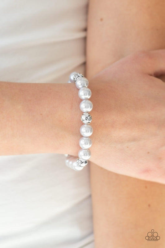 Rosy Radiance - silver - Paparazzi bracelet