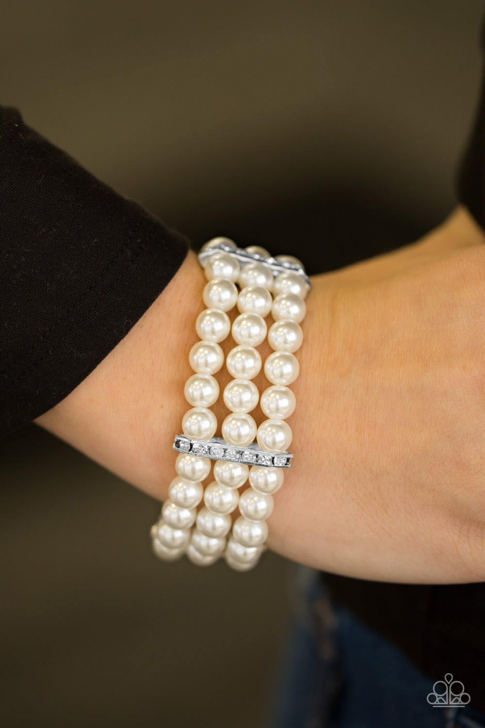 Royal Wedding - white - Paparazzi bracelet