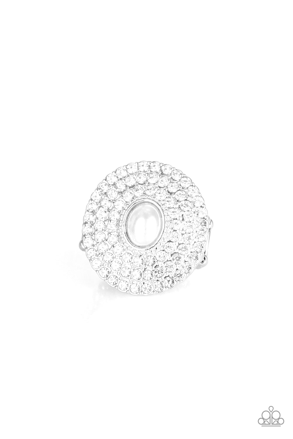 Royal Ranking - white - Paparazzi ring