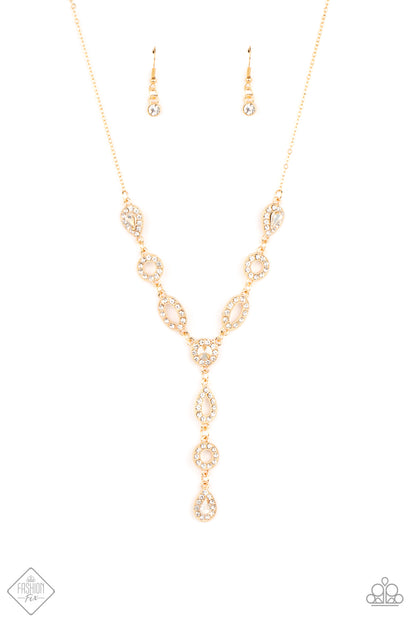 Royal Redux - gold - Paparazzi necklace