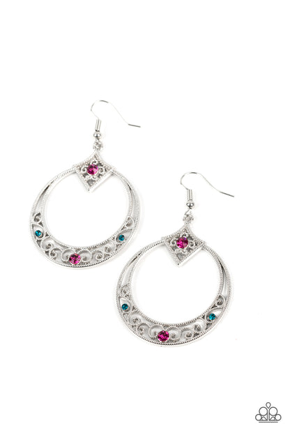 Royal Resort - multi - Paparazzi earrings