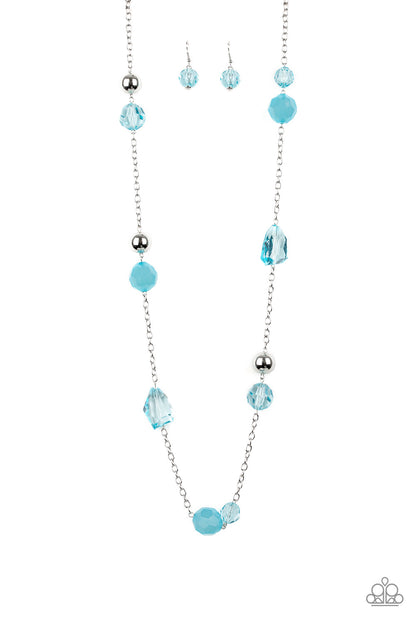 Royal Roller - blue - Paparazzi necklace