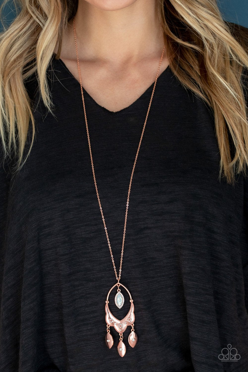 Royal Iridescence - copper - Paparazzi necklace