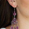 Royal Renovation-pink-Paparazzi earrings