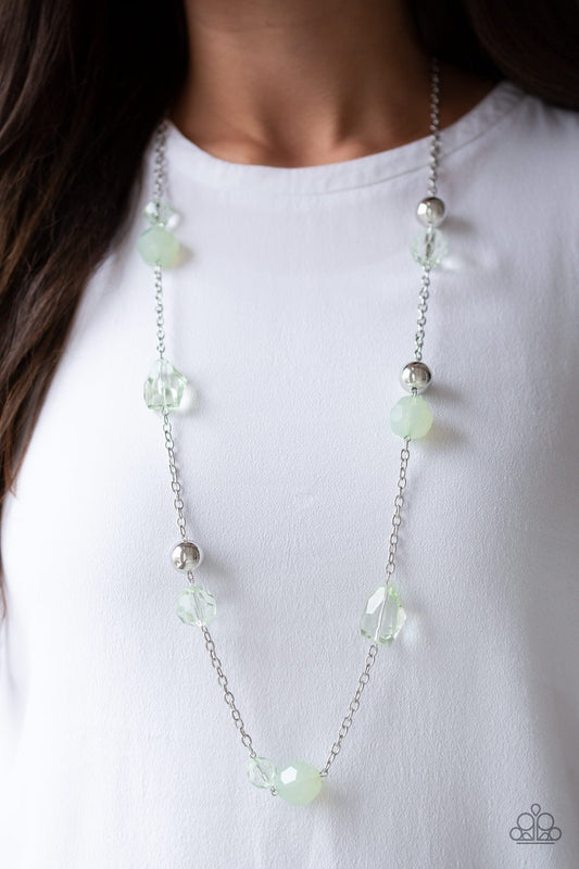Royal Roller-green-Paparazzi necklace