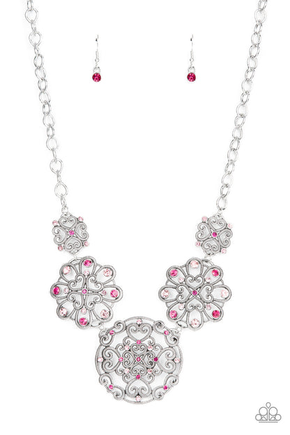 Royally Romantic - pink - Paparazzi necklace
