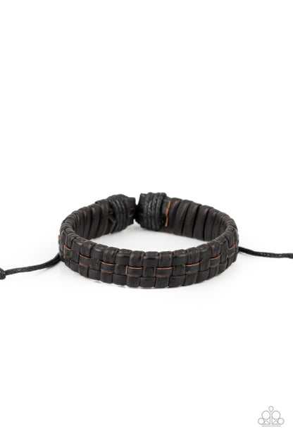 Rugged Pioneer - black - Paparazzi bracelet