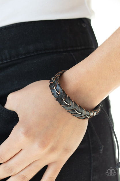 Rugged Rancher-black-Paparazzi bracelet