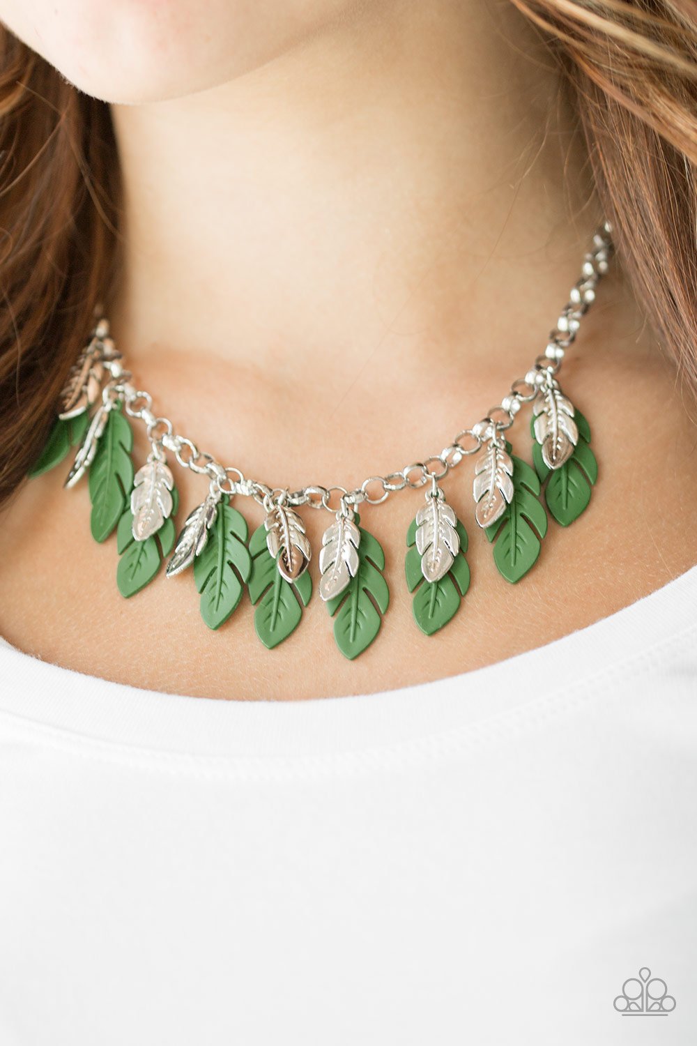 Rule the Roost - green - Paparazzi necklace