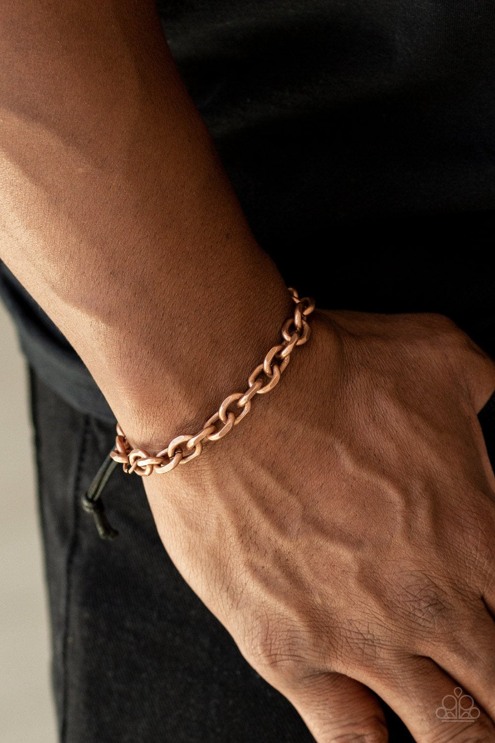 Rumble - copper - Paparazzi MENS bracelet