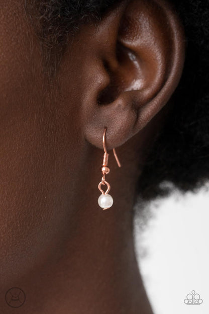 Rumored Romance - copper - Paparazzi necklace