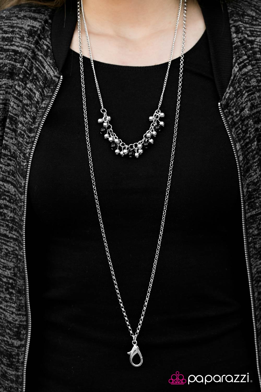 Runway Sparkle - Paparazzi lanyard necklace