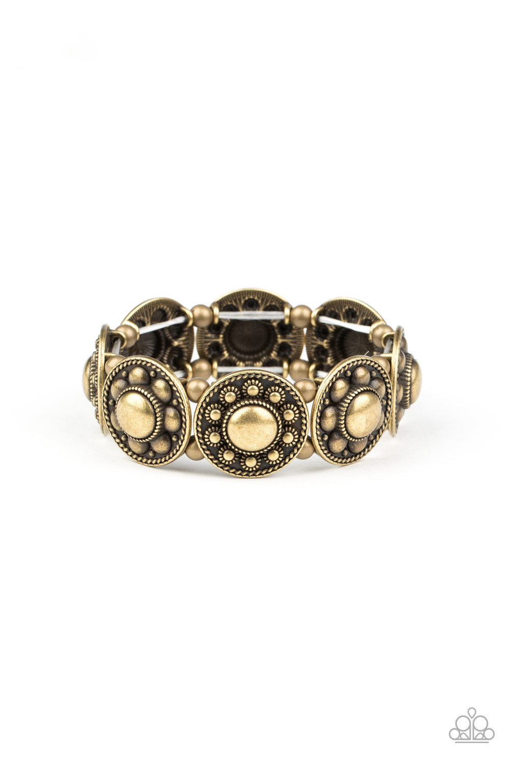 Rural Fields - brass - Paparazzi bracelet