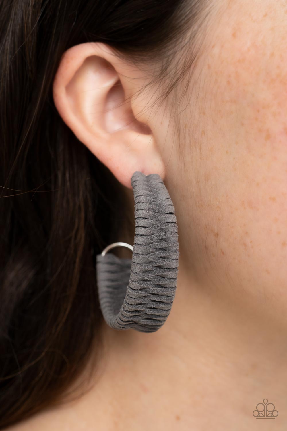 Rural Guru - silver - Paparazzi earrings
