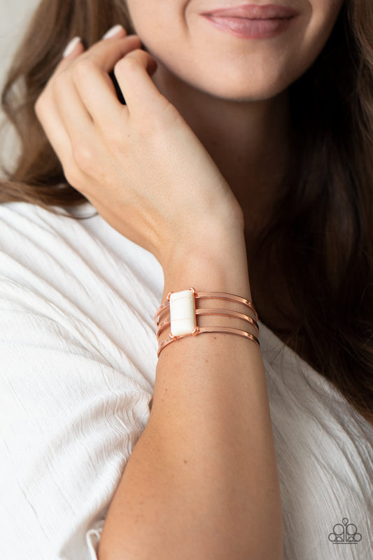 Rural Recreation - copper - Paparazzi bracelet