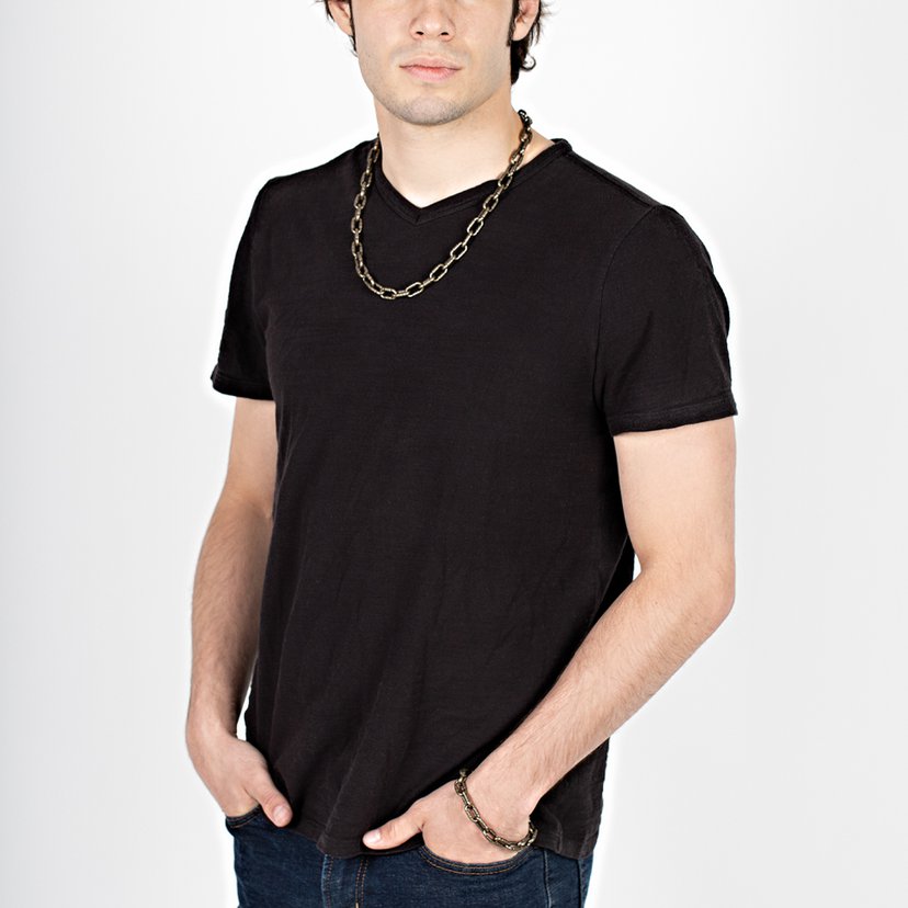 Rural Recruit - brass - Paparazzi MENS necklace