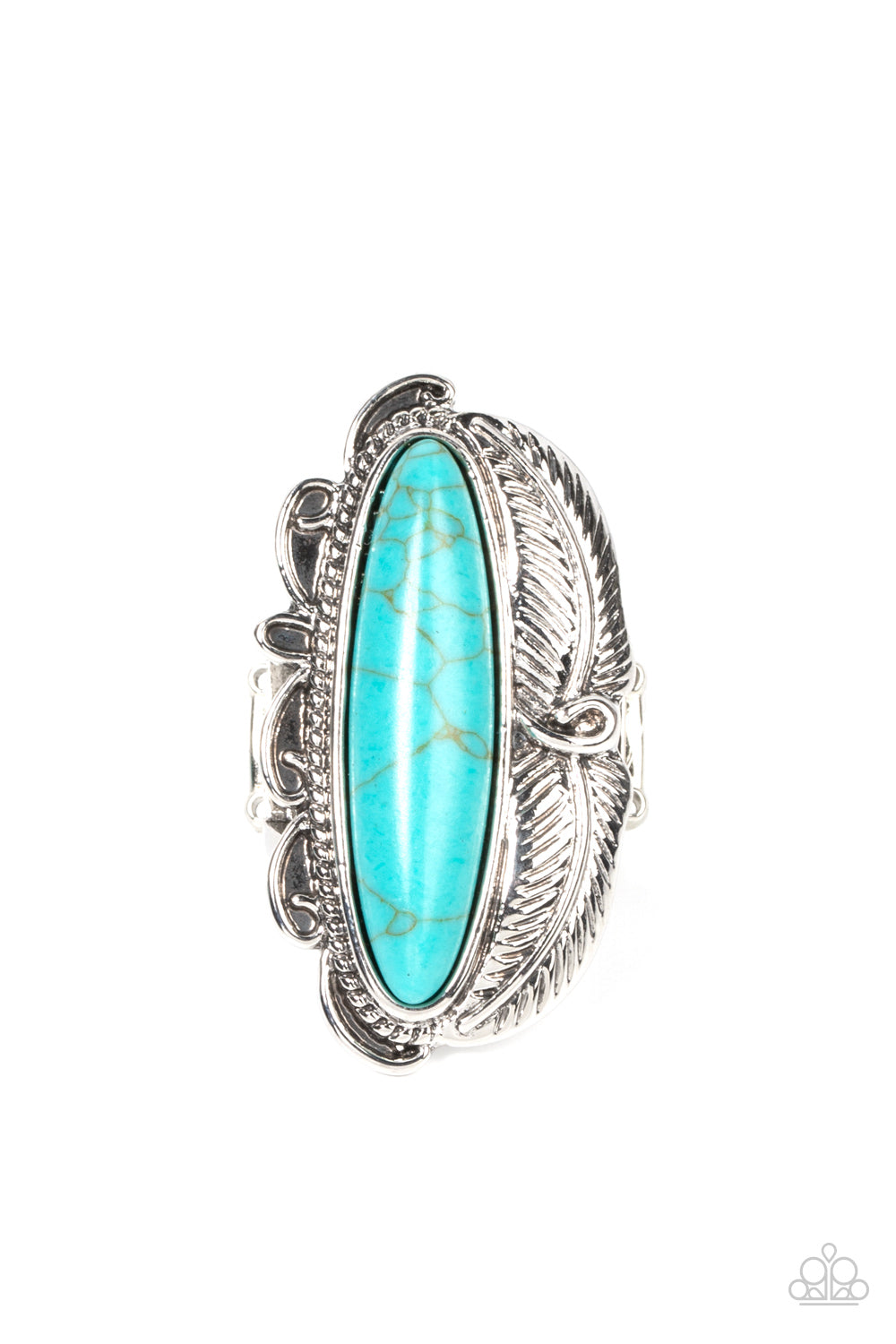 Rural Resort - blue - Paparazzi ring