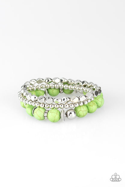 Rural Restoration - green - Paparazzi bracelet
