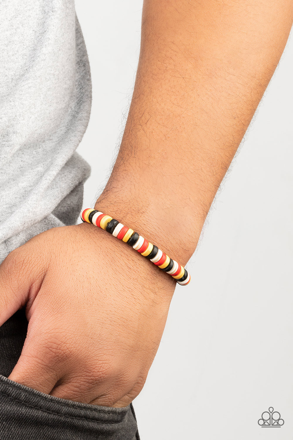 Rural Rocker - red - Paparazzi bracelet
