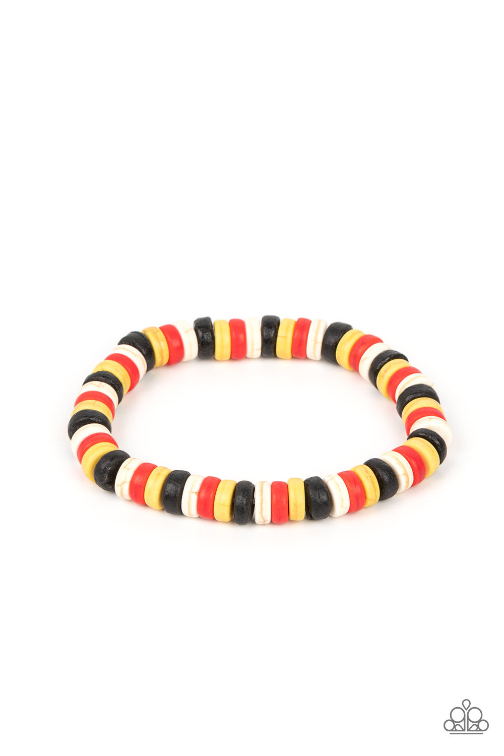 Rural Rocker - red - Paparazzi bracelet