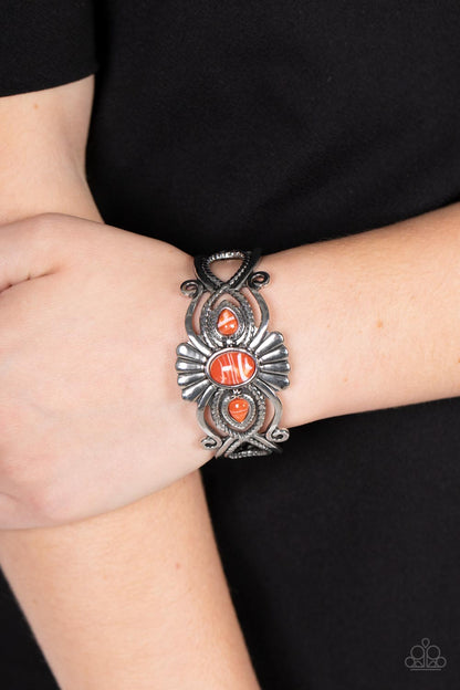 Rural Rumination - orange - Paparazzi bracelet