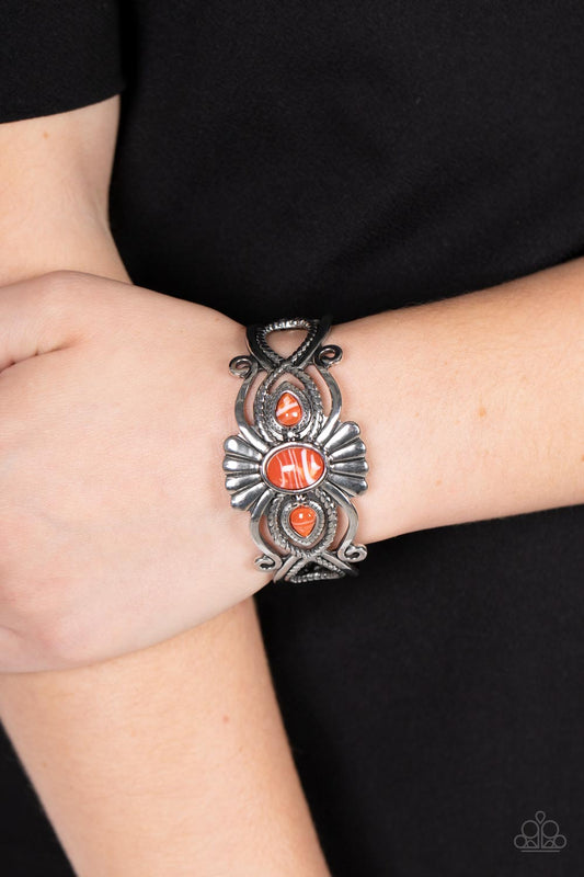 Rural Rumination - orange - Paparazzi bracelet