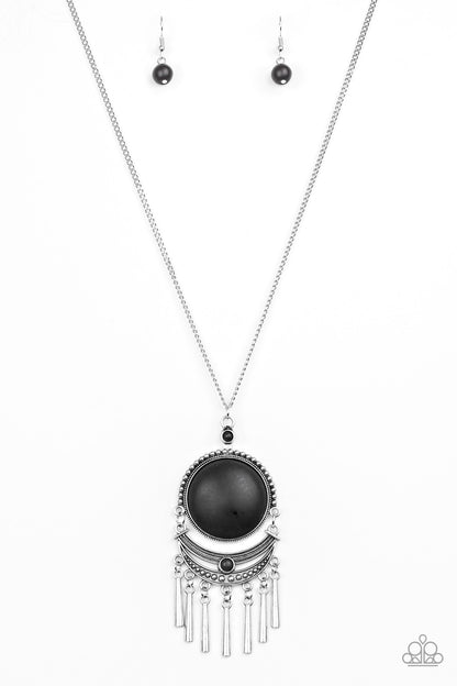 Rural Rustler - black - Paparazzi necklace