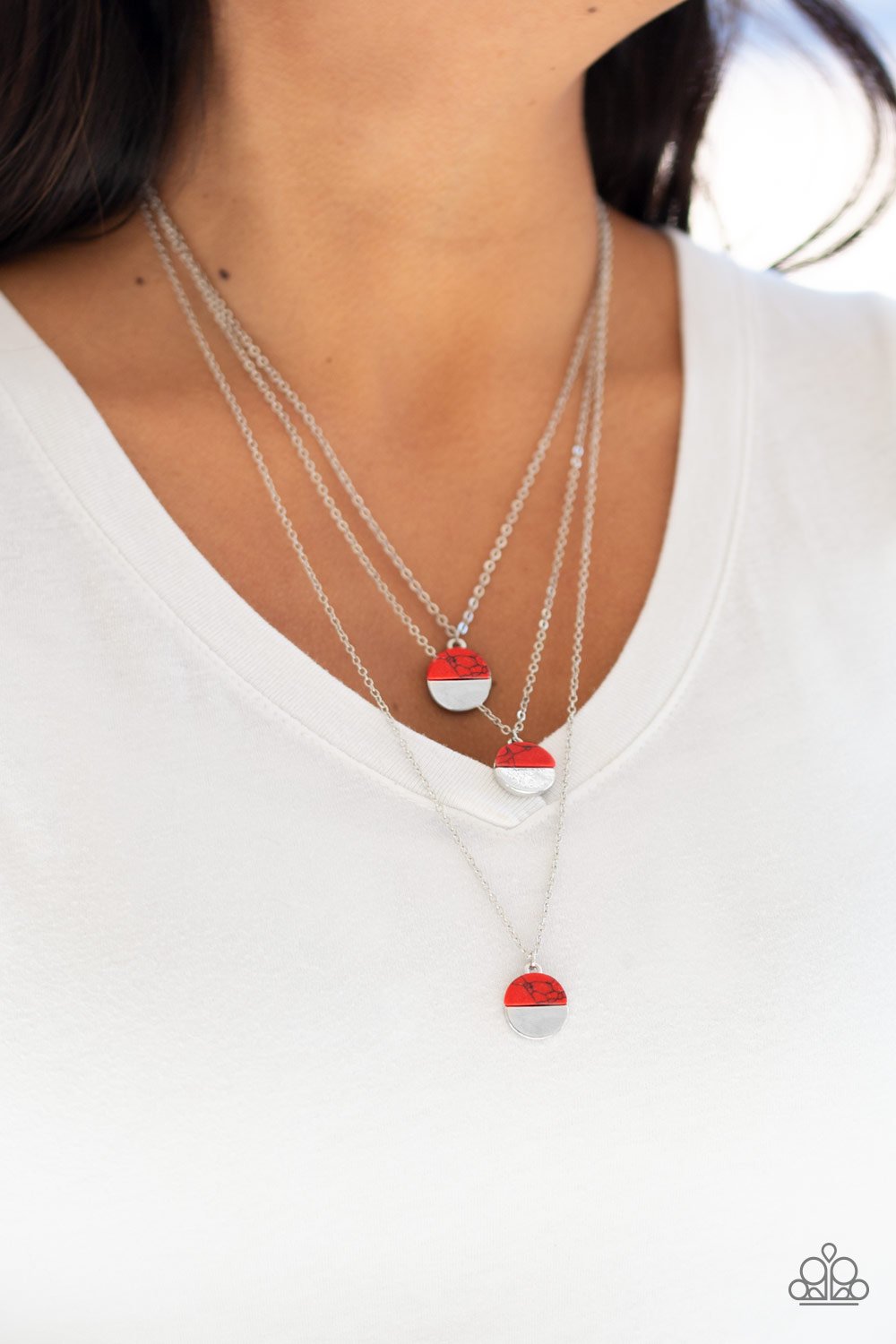 Rural Reconstruction-red-Paparazzi necklace