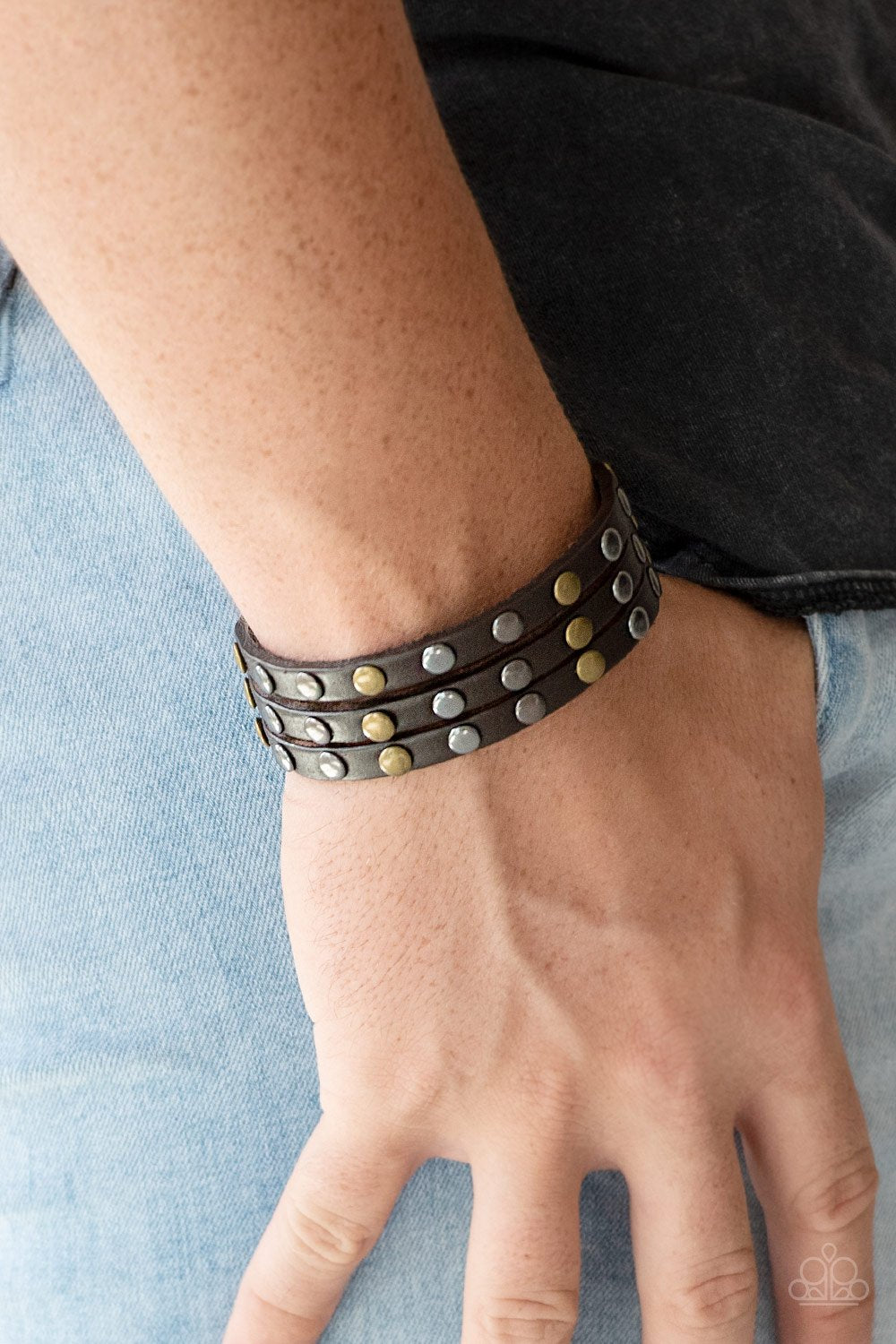 Rural Rider - brown - Paparazzi bracelet