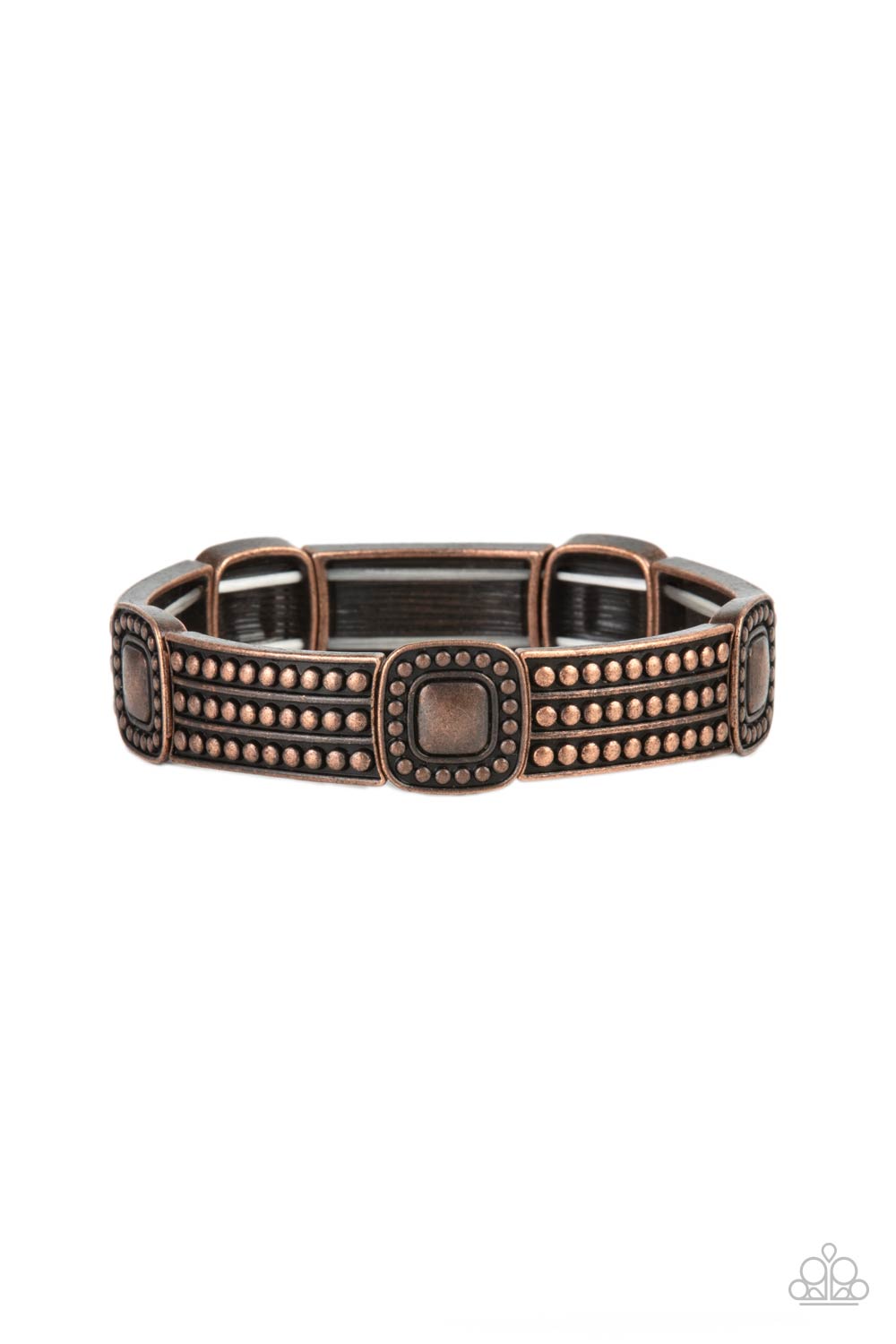 Rustic Redux - copper - Paparazzi bracelet